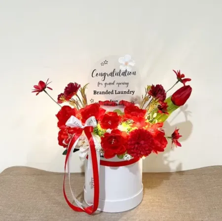 Bloom Box Akrilik Ucapan Grand Opening Pondok Gede